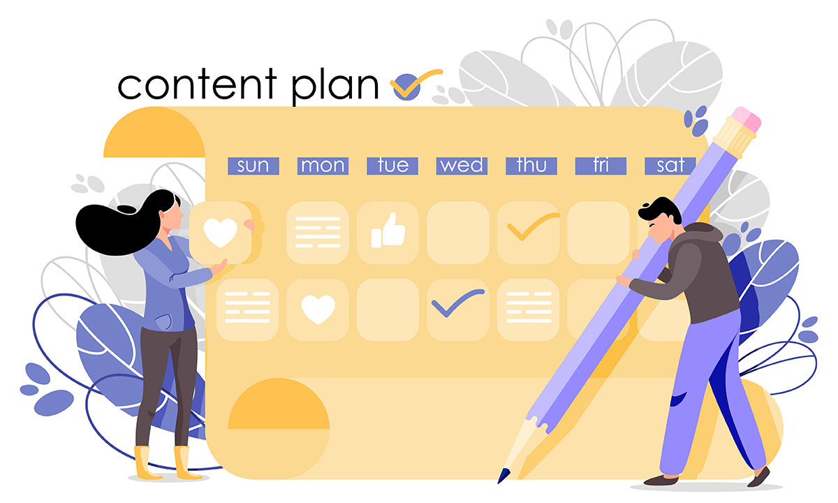 Be Consistent in Publishing Content illustration