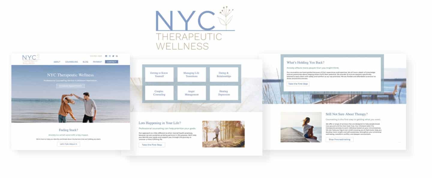 NYC Therapeutic branding