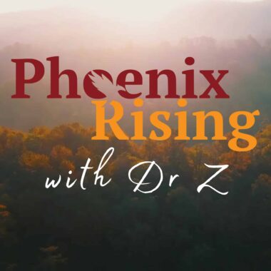 Dr. Z Phoenix Rising podcast graphic