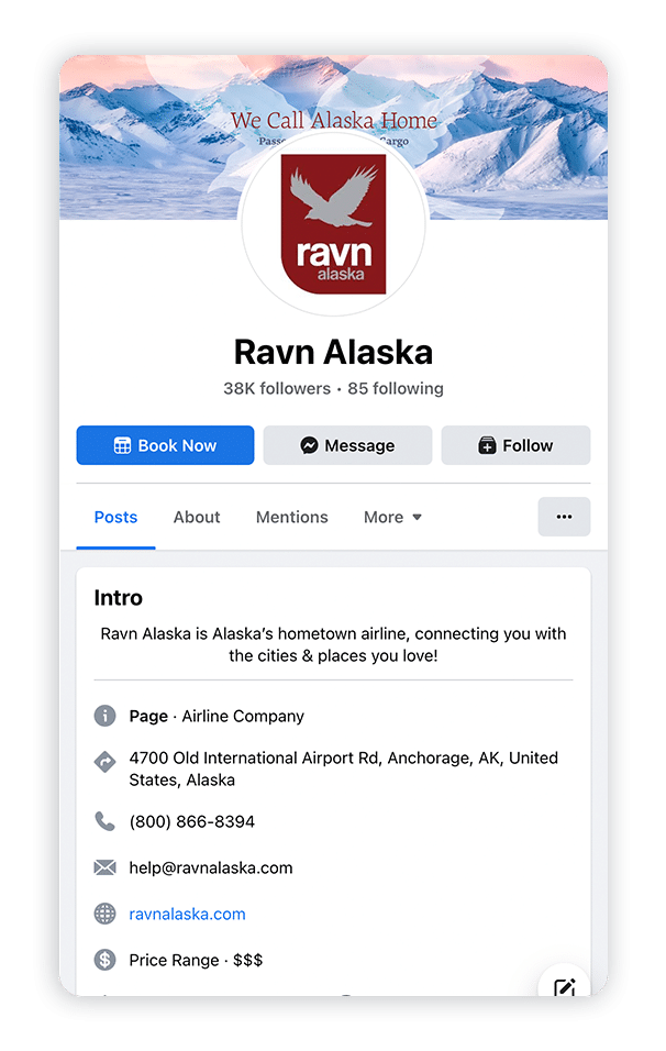 Ravn Air social media work by Beacon Media + Marketing