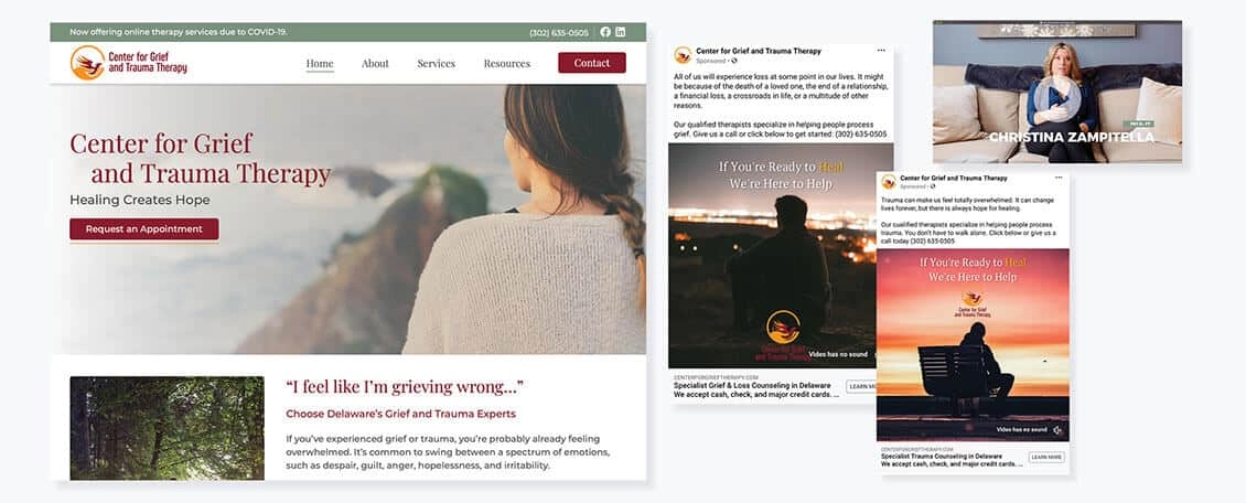 Center for Grief and Trauma Therapy work